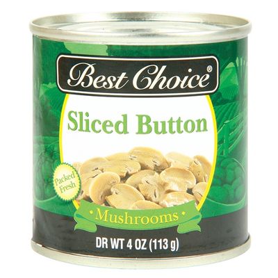 Best Choice Sliced Button Mushrooms