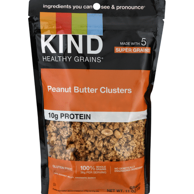 Kind Granola Peanut Butter Whole Grain Clusters 11 Oz Instacart