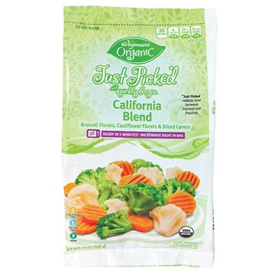Wegmans Organic Food You Feel Good About Just Picked and Quickly Frozen California Blend