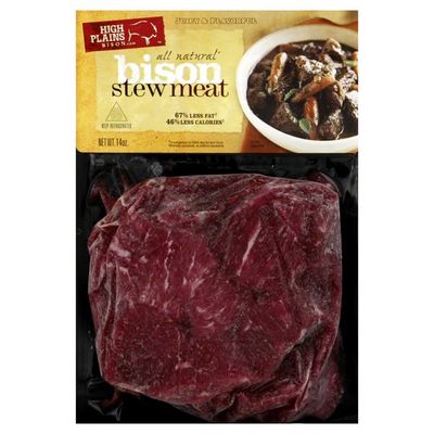 High Plains Stew Meat, Bison