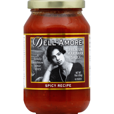 Dell Amore Sauce Marinara Spicy Recipe 16 Oz Instacart