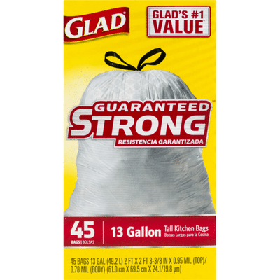 Glad Guaranteed Strong