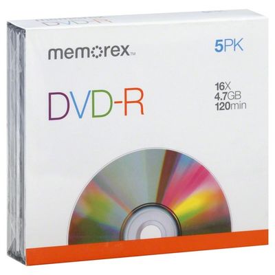 memorex dvd writer/blank disks