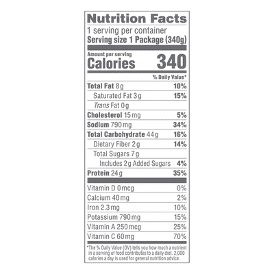 Stouffer's Protein Bowls Steak Fajita