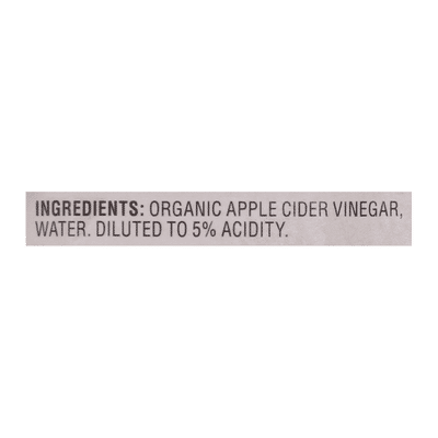 O Organics Vinegar, Apple Cider