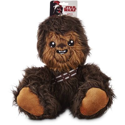 Star Wars Petco Medium Chewbacca Plush Dog Tug Toy