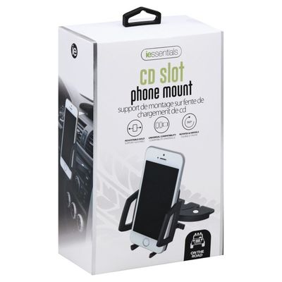 I Essentials Phone Mount, CD Slot