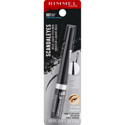 Rimmel London Eyeliner Bold Liquid Waterproof Black 001 0 08 Oz Delivery Or Pickup Near Me Instacart