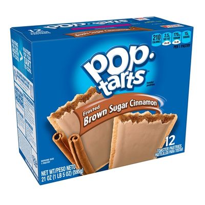 Kellogg's Pop-Tarts Breakfast Toaster Pastries Frosted Brown Sugar Cinnamon