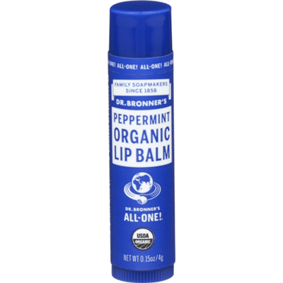 Dr. Bronner's Organic Lip Balm Peppermint