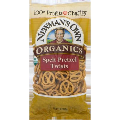 Newman's Own Spelt Pretzel Twists, Organic