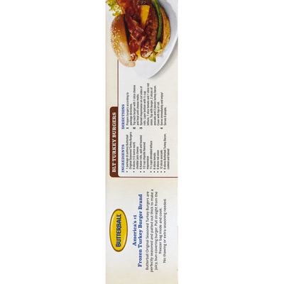Butterball Original Seasoned Turkey Burgers