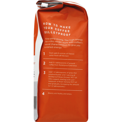 Bulletproof Coffee, Ground, Medium Roast, The Original