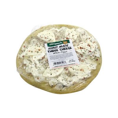 Three Cheese White Pizza