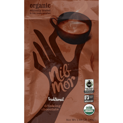 Nib Mor Organic Drinking Chocolate Traditional