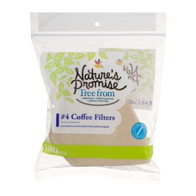 Nature's Promise 4 Coffee Filters - 100 CT