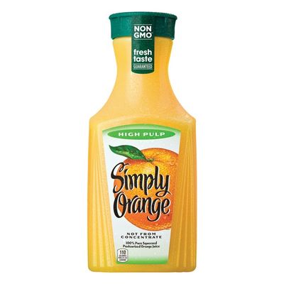 Simply Orange High Pulp Juice Bottle