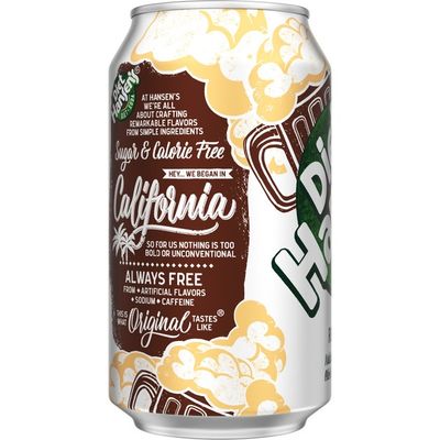 Hansen's Natural Diet Root Beer Diet Soda Soft Drink