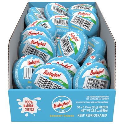 Babybel Light Semisoft Cheese