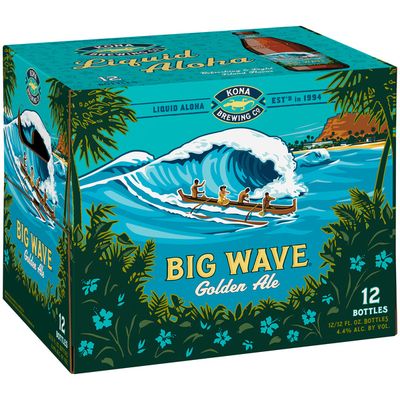 Kona Brewing Company Big Wave Golden Ale, Bottles