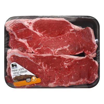 Food Lion USDA Choice Beef Thick Cut New York Strip