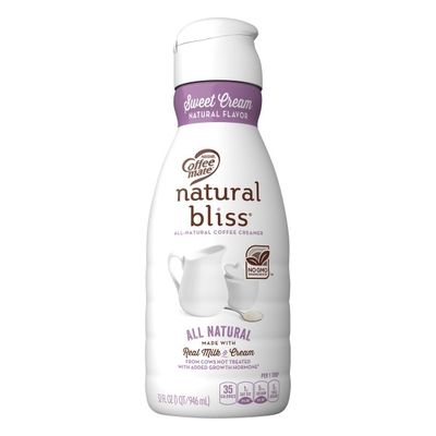 Natural Bliss Sweet Cream All Natural Liquid Coffee Creamer