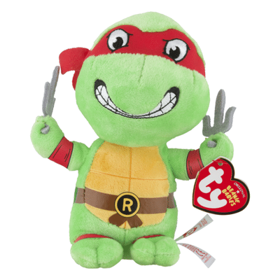 ty Beanie Babies Nickelodeon Teenage Mutant Ninja Turtles Raphael