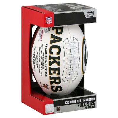 Players Rawlings Green Bay Packers Signature Series Full-Size Football - Green Bay Packers