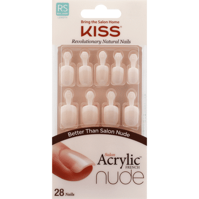 Kiss Nail Kit, Breathtaking KAN01, Real Short Length