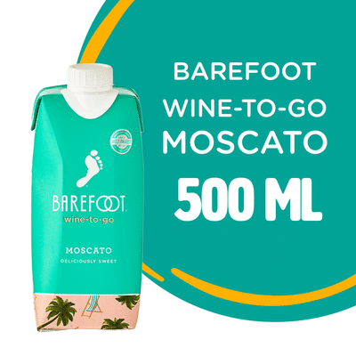 Barefoot Barefoot-To-Go Moscato White Wine Tetra