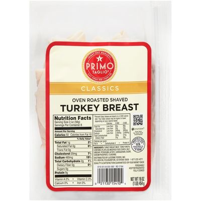 Signature Kitchens Classics Oven Roasted Shaved Turkey Breast