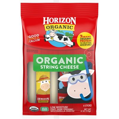 Horizon Organic Mozzarella Organic String Cheese Sticks