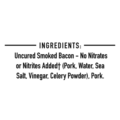 Epic Bacon Bits and Pork, Hickory Smoked, Uncured