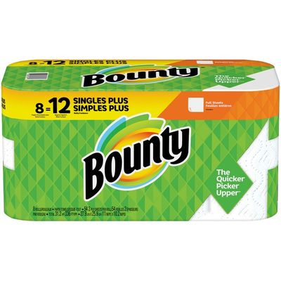 Bounty Paper Towels, White