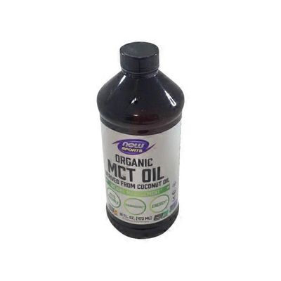 Now Sports Organic Mct Oil Derived From Coconut Oil Weight Management Dietary Supplement Liquid