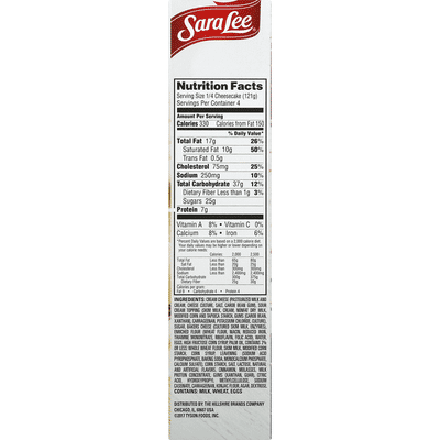 Sara Lee Cheesecake, Classic