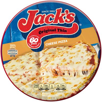 Jack's Original Thin Crust Cheese Frozen Pizza