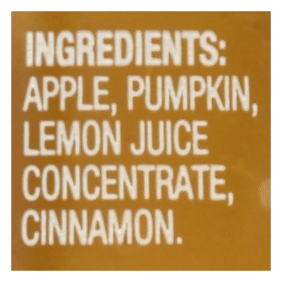Beech-Nut Naturals Apple, Pumpkin & Cinnamon
