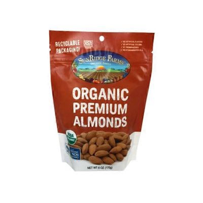 SunRidge Farms Organic Raw Supreme Almonds
