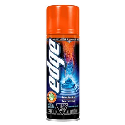 Edge Shave Gel, Sensitive Skin, with Aloe