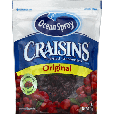 Ocean Spray Dried Cranberries, Sweetened, Original