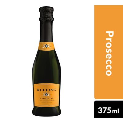 Ruffino Prosecco DOC Italian White Sparkling Wine Half Bottle