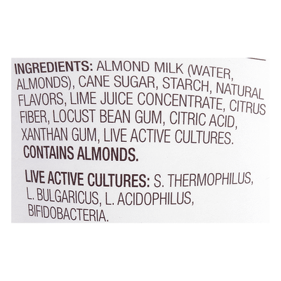 Kite Hill Almond Milk Yogurt, Dairy Free, Key Lime