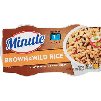 Minute Rice Brown & Wild Rice
