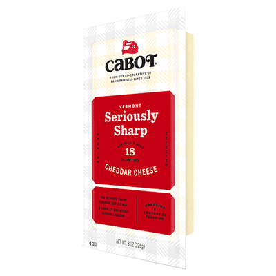 cheddar cheese sharp creamery seriously cabot