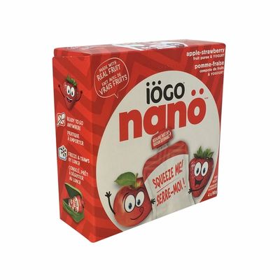 Iogo 1.5% Nano Apple Strawberry & Yogurt Pouch