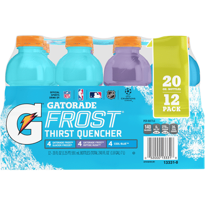 Gatorade Perform G Series Sports Drink Variety Pack, Cool Blue/Frost Riptide Rush/Frost Glacier Freeze