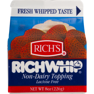 Rich's RichWhip Non-Dairy Topping Lactose Free