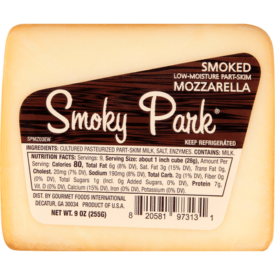 Smoky Park Cheese, Smoked Mozzarella