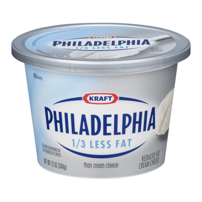 Philadelphia Reduced Fat Cream Cheese Spread with a Third Less Fat
